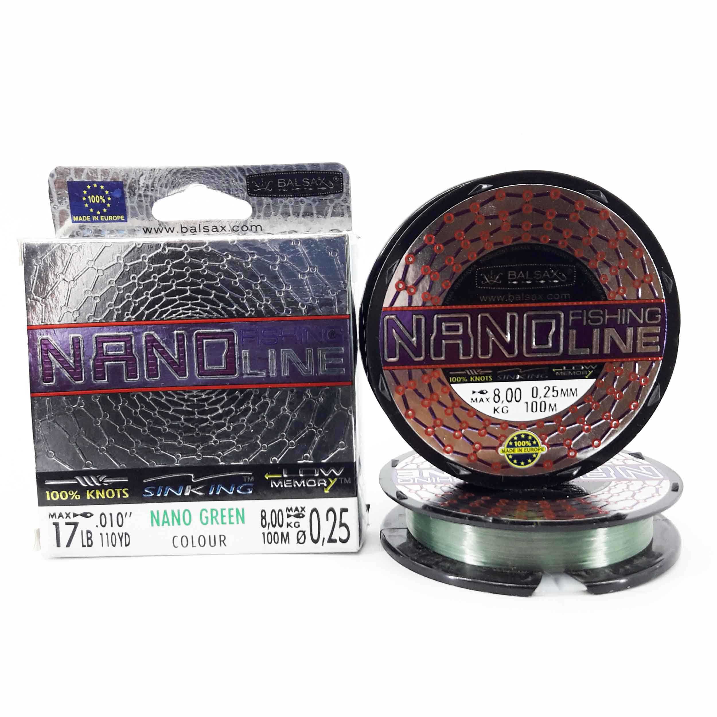 نخ ماهیگیری نانو سبز رنگ