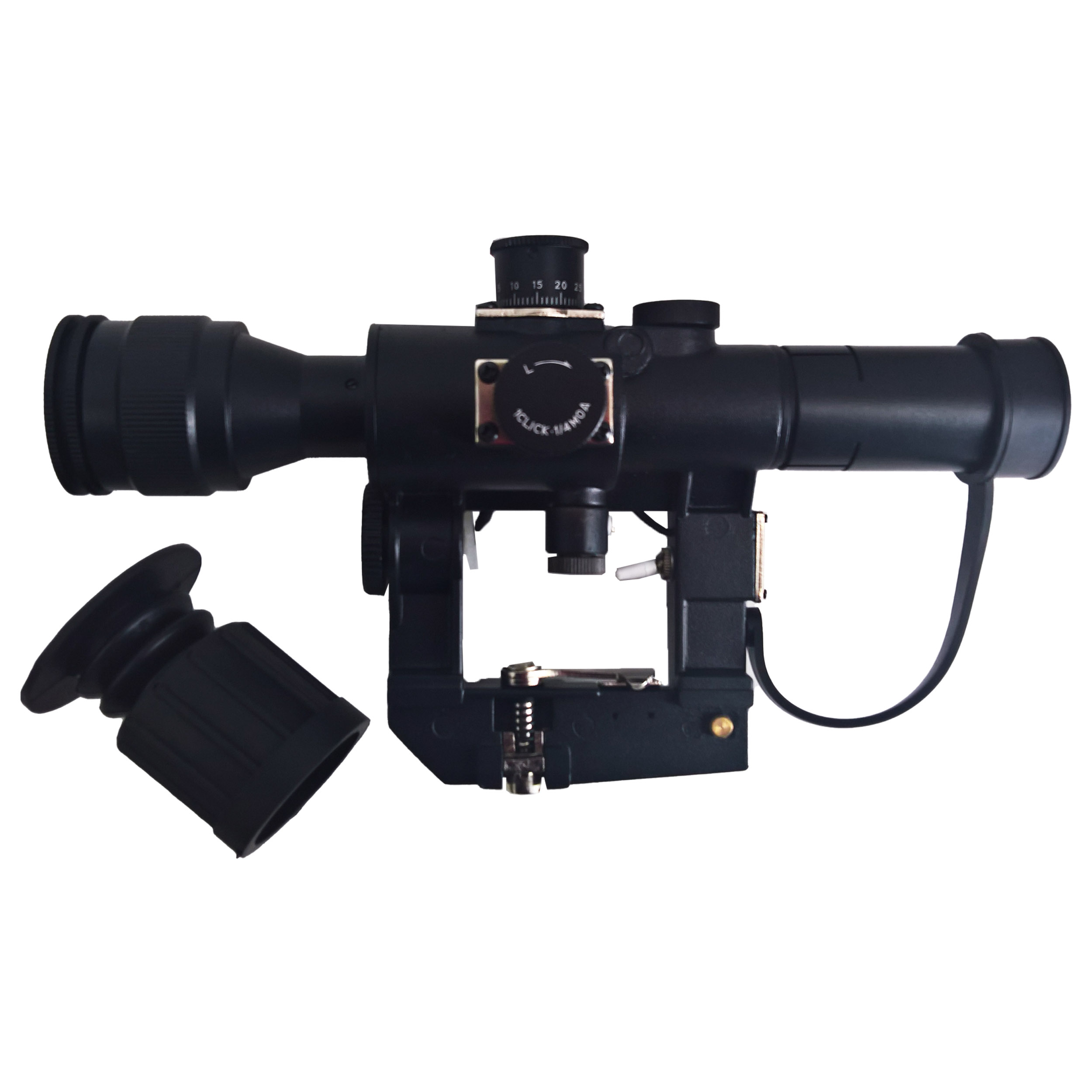 دوربین تفنگ گلوله زنی روس 4×26 مشکی - 2 دوربین تفنگ برنو - سمس کلاب