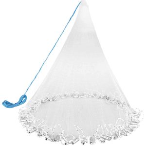 تور ماهیگری ابریشمی دستبافت مدل سالیک پرتابی