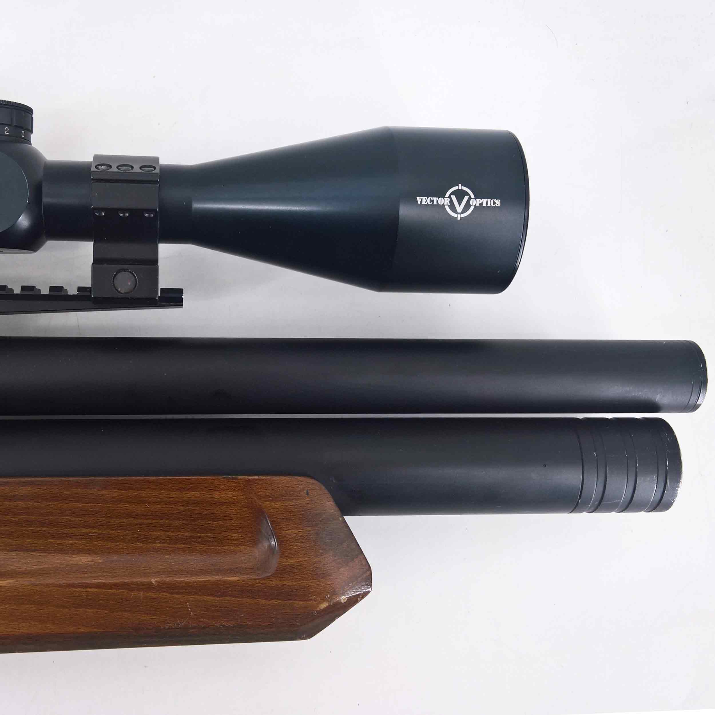 تفنگ-پی-سی-پی-کریکت-کالیبرگان-دست-دوم-به-همراه-دوربین-ویکتور-اپتیک--2