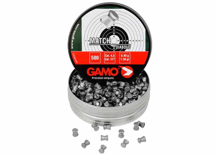 ساچمه گامو 4.5 مچ سرتخت 500عددی