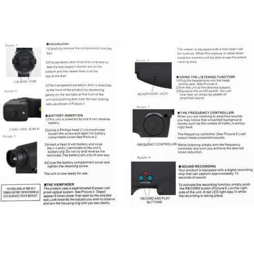 دستگاه شنود حیوانات مشخصات قسمت های شنود حیوانات