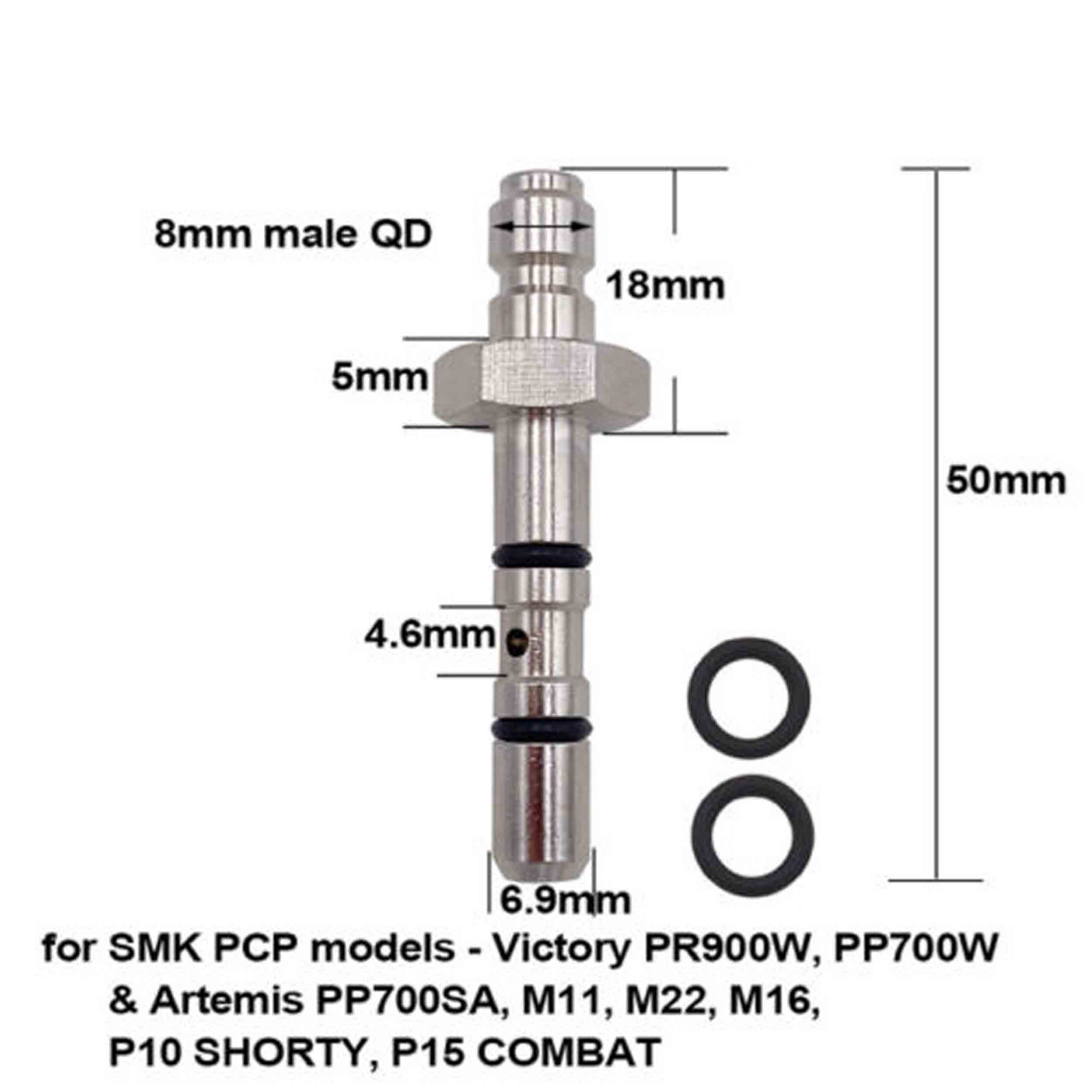 نازل-شارژ-تفنگ-پی-سی-پی-آرتمیس نازل شارژ تفنگ آرتمیس و تپانچه