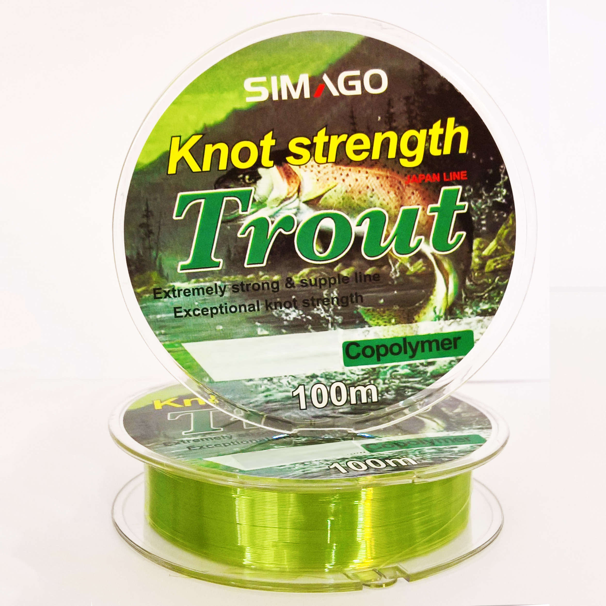 نخ ماهیگیری برااق Simago Trout