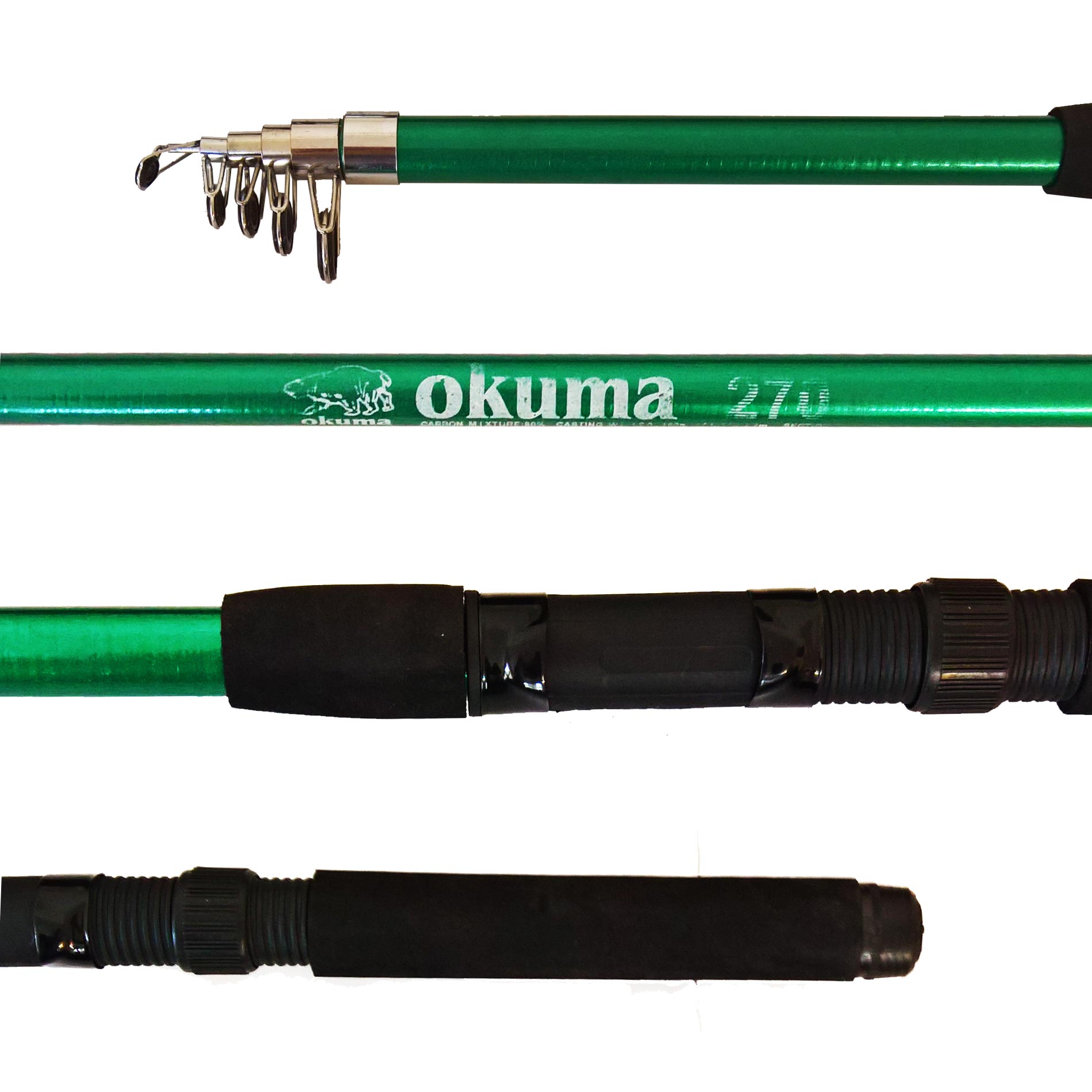چوب ماهیگیری بندائو2.70 BENDAOOKAMA سبزسبک