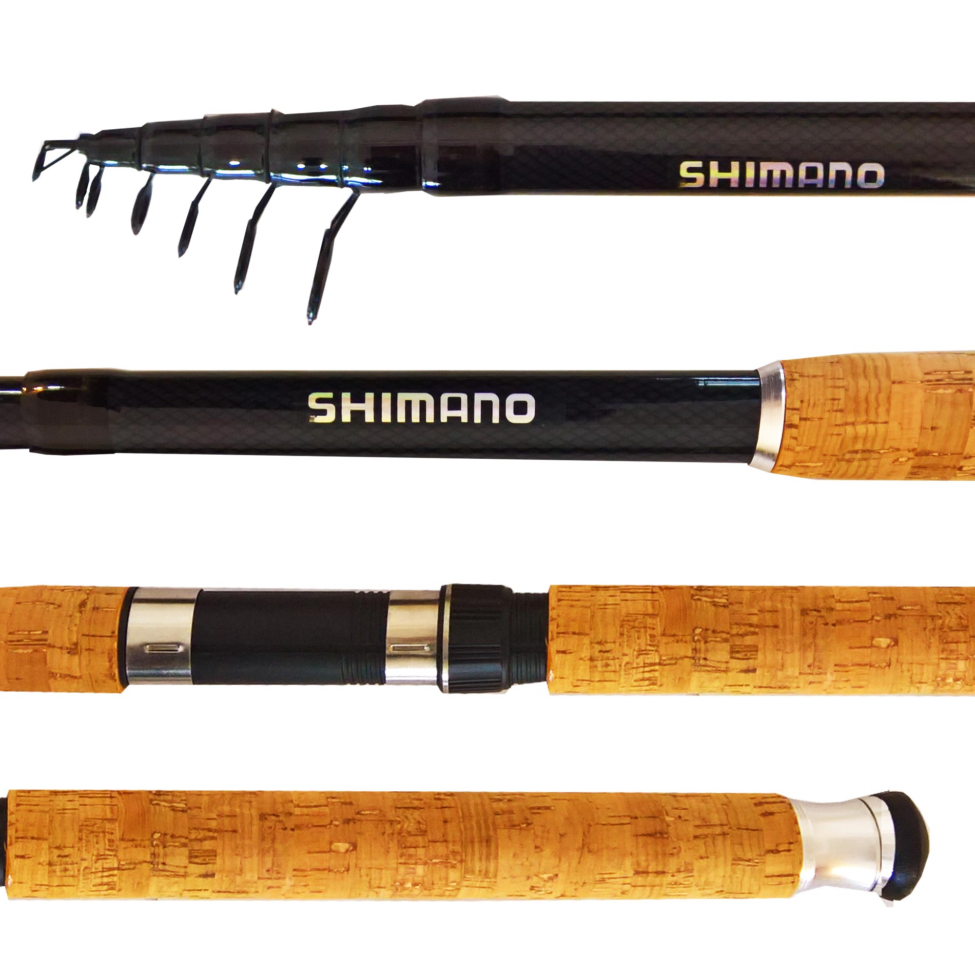 چوب ماهیگیری بندائوشیمانوچوب پنبه ای 4.50 متری سری فانتزی