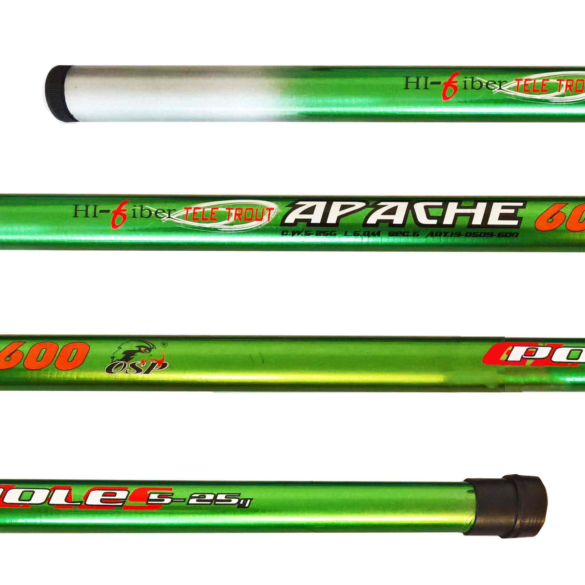 کاسی-او-اس-پی-سبز-apachi-6.00--2 چوب ماهیگیری کاسی آپاچی POLE 6.00 متری سبز