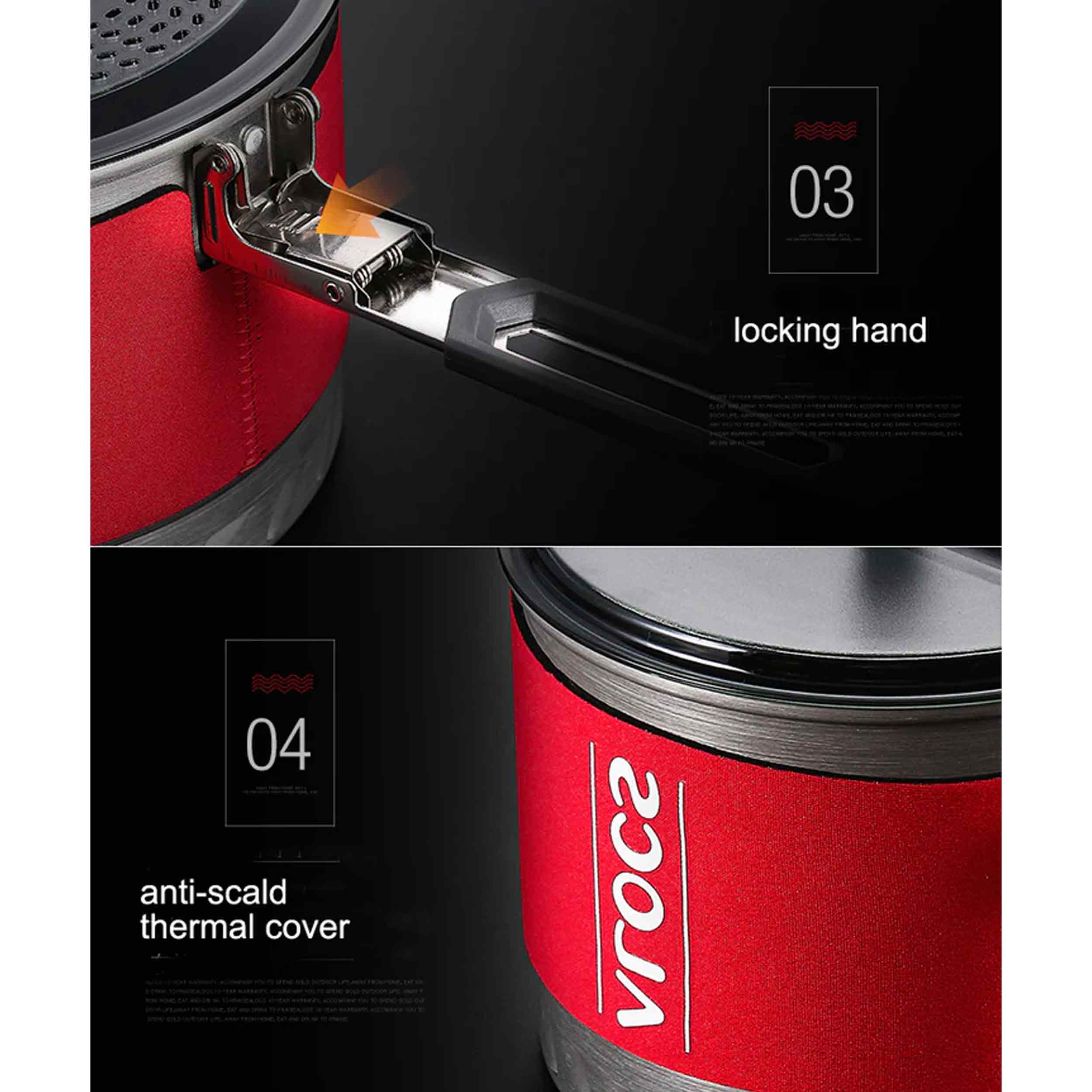 زودپز-سفری-آلوکس--5 قابلمه آلوکس