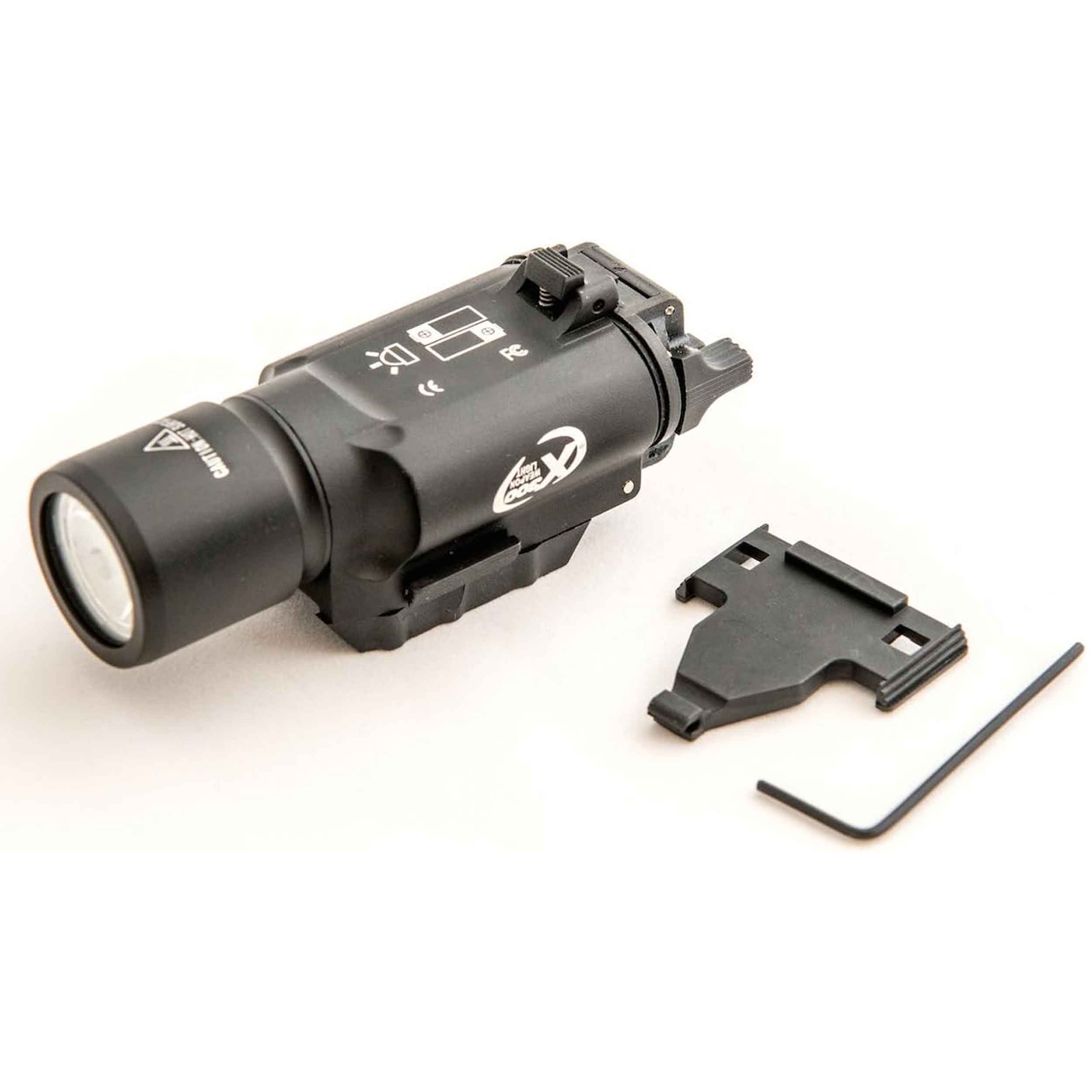 چراغ-قوه-تاکتیکال-سورفایر-4 لیزر چراغ قوه تفنگ شکاری