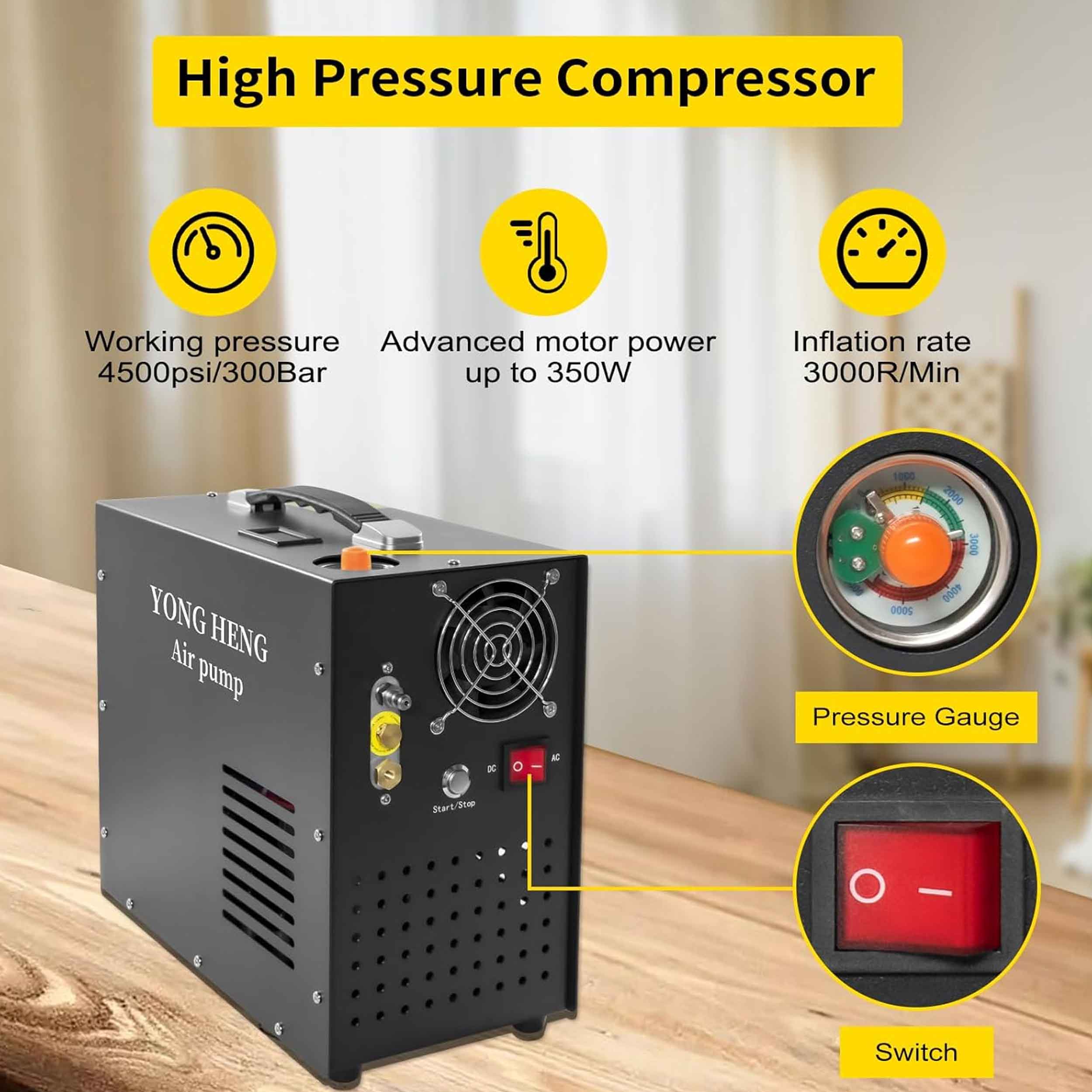 کمپرسور پرتابل یانگ هنگ سوپر