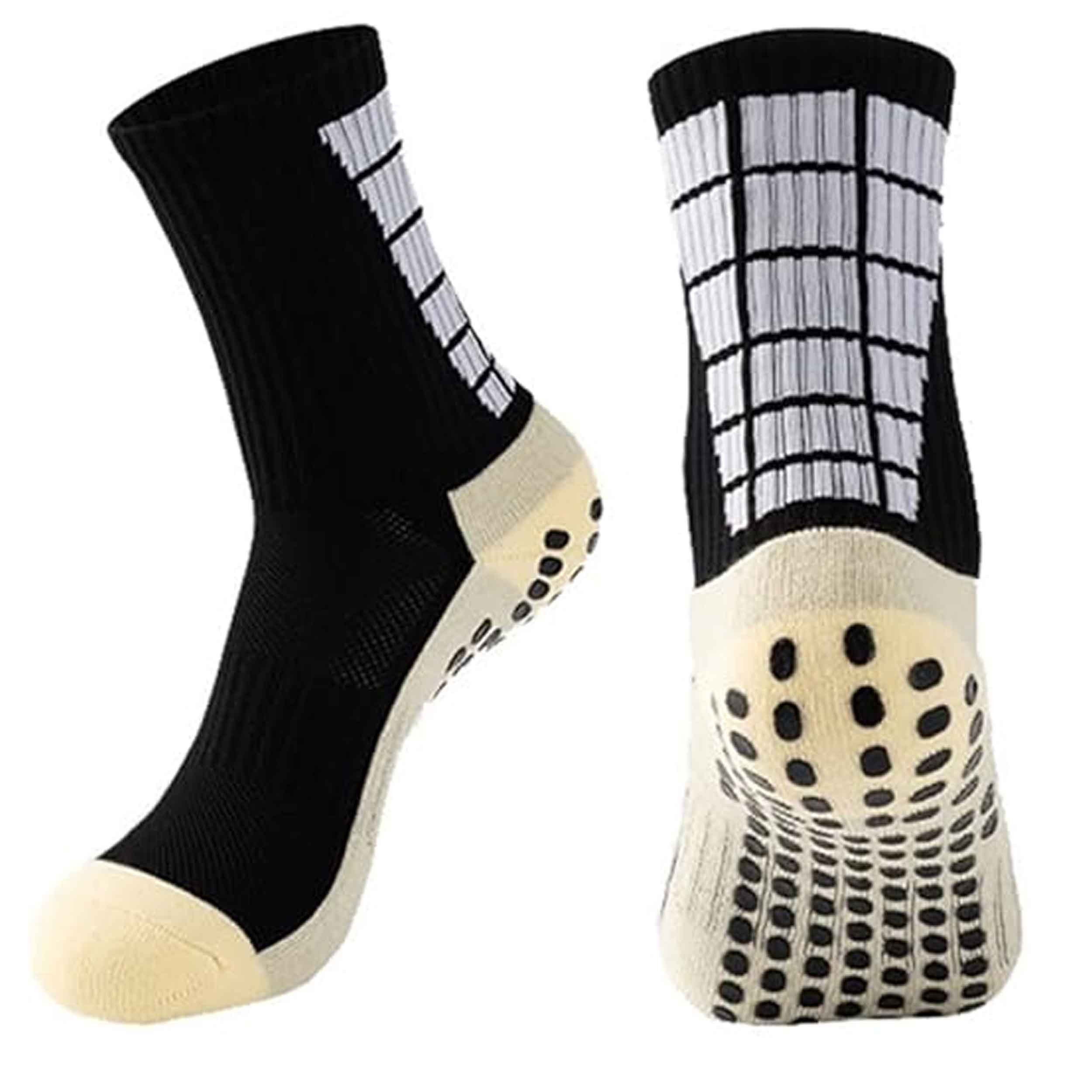 جوراب-ورزشی-ترمزدار-2 جوراب ورزشی استپ دار نایک