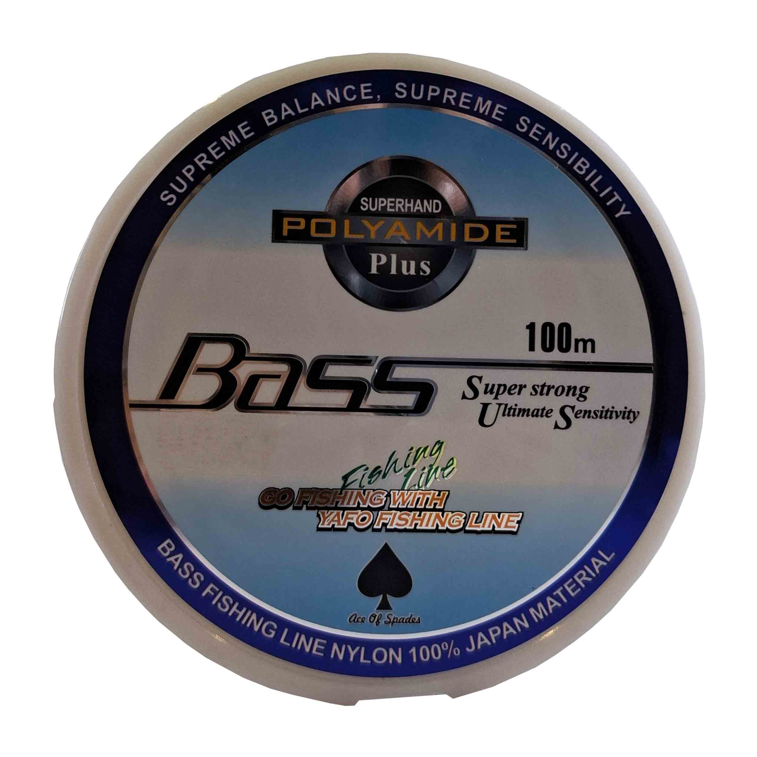 نخ-ماهیگیری-پیک-سبز-Bass-1 نخ ماهیگیری نایلونی پیک Bass