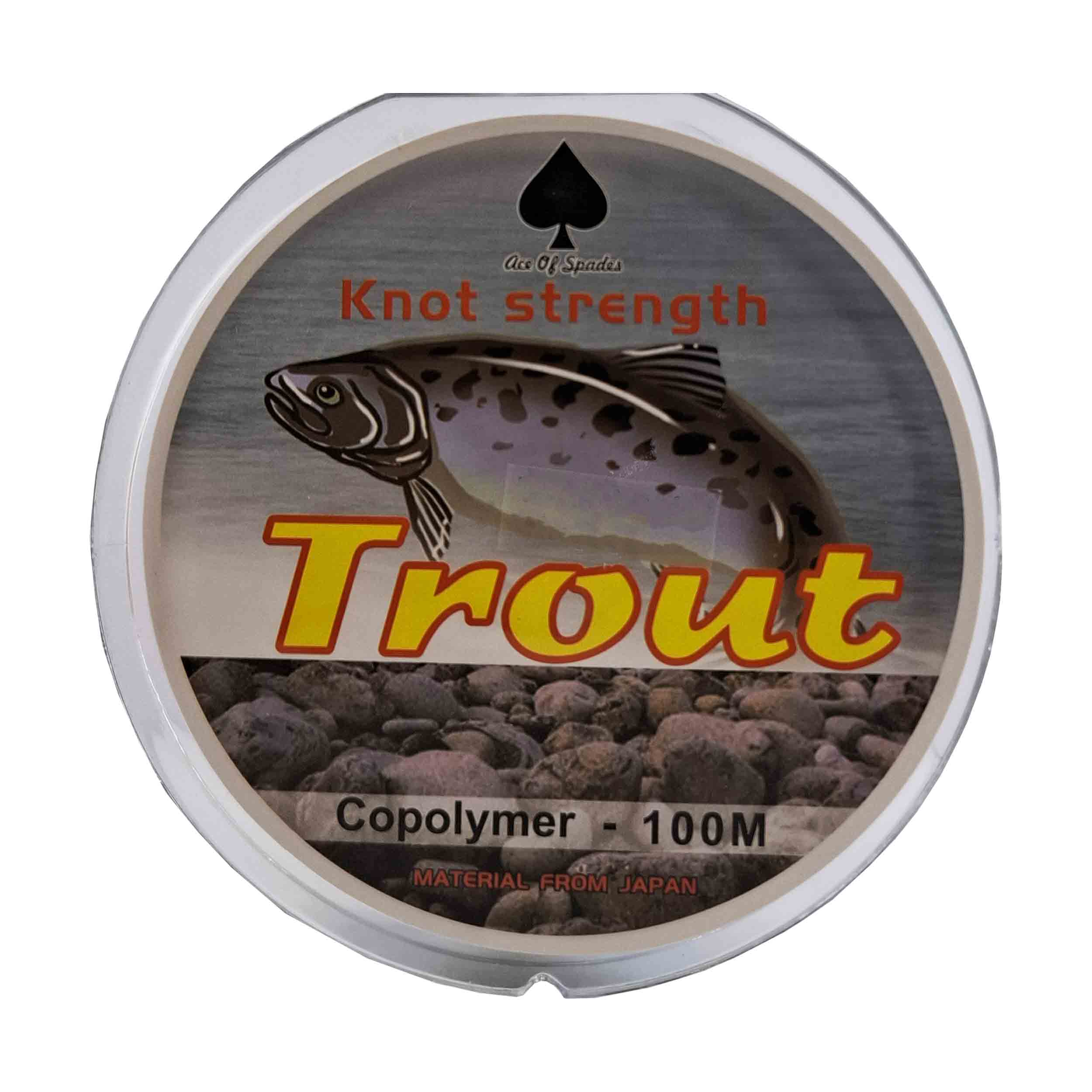 نخ-ماهیگیری-پیک-سبز-Trout-1 نخ قلاب ماهیگیری