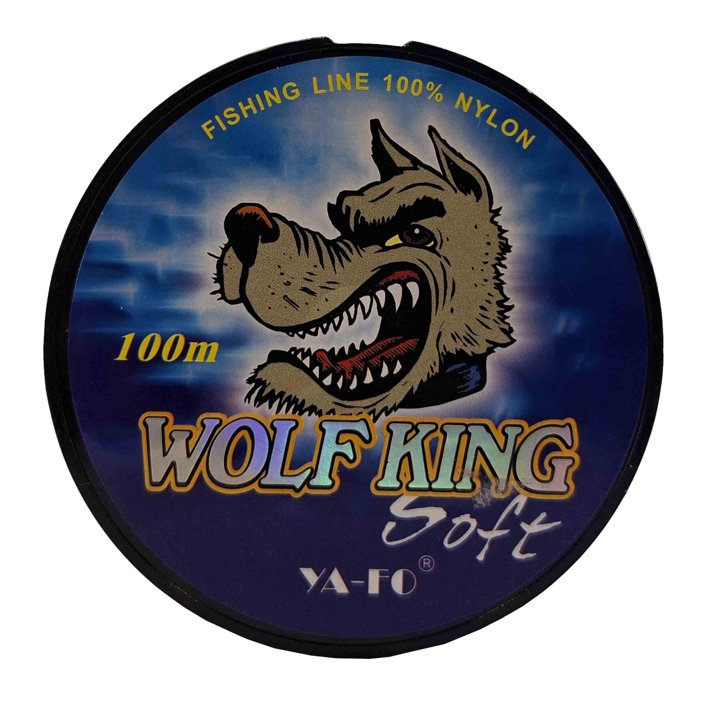 نخ-ماهیگیری-یوفا-Wolf-king-1 نخ ماهیگیری بدون رنگ نایلونی